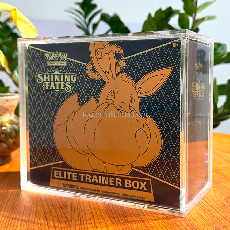 Pokemon Etb Booster Boxes - Premium Acrylic Storage Solutions