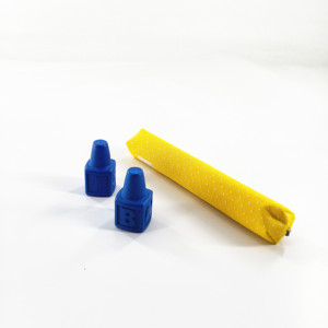 Tùy Chỉnh Sáp Ong Tắm Tam Giác Đậu Nành Bút Chì Màu Cho Trẻ Em - Product Image 2