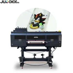 Jucolor A1 Kích thước 60 cm UV dtf chuyển phim và dtf dán máy in