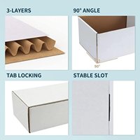 Boîtes de rangement modernes pour cartes de sport en carton, personnalisables, flexibles pour cartes de baseball et de basketball, OEM ODM, vente en gros