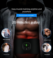 Ceinture de massage intelligente RS pour la réduction du ventre, brûle-graisse et tonifie les muscles abdominaux, fitness à domicile et resserrement abdominal pour les personnes paresseuses
