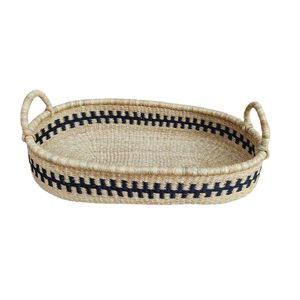 Cesta de mimbre ecológica hecha a mano de primera calidad para decoración del hogar, organizador de almacenamiento, venta al por mayor, fábrica personalizada en Vietnam - Product Image 1