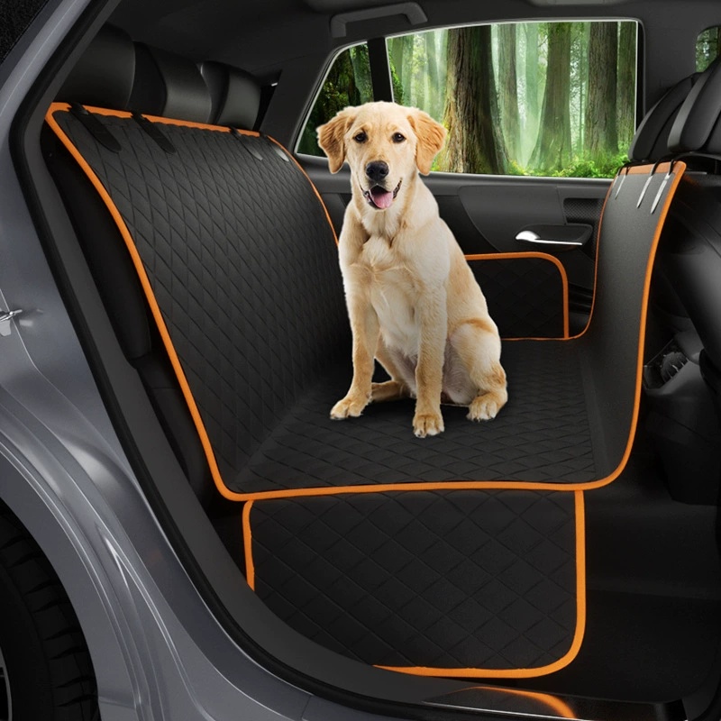 Oxford Cloth Pet Backseat Dog Mat, Anti-Scratch And Non-Slip Pet