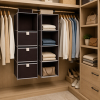 Armoire de rangement à 4 étagères sans tiroirs, unité d'organisation pour la maison, le bureau, la chambre, vente en gros, OEM, ODM disponibles