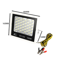 Lampe de tungstène d'iode de l'approvisionnement direct d'usine 100W avec la lumière d'ampoule de l'agrafe 12V LED de ligne en plastique pour l'entrepôt IP66 évalué