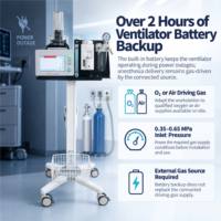 Appareil de ventilation respiratoire portable à marque privée pour clinique vétérinaire OliveVet, équipement d'anesthésie vétérinaire