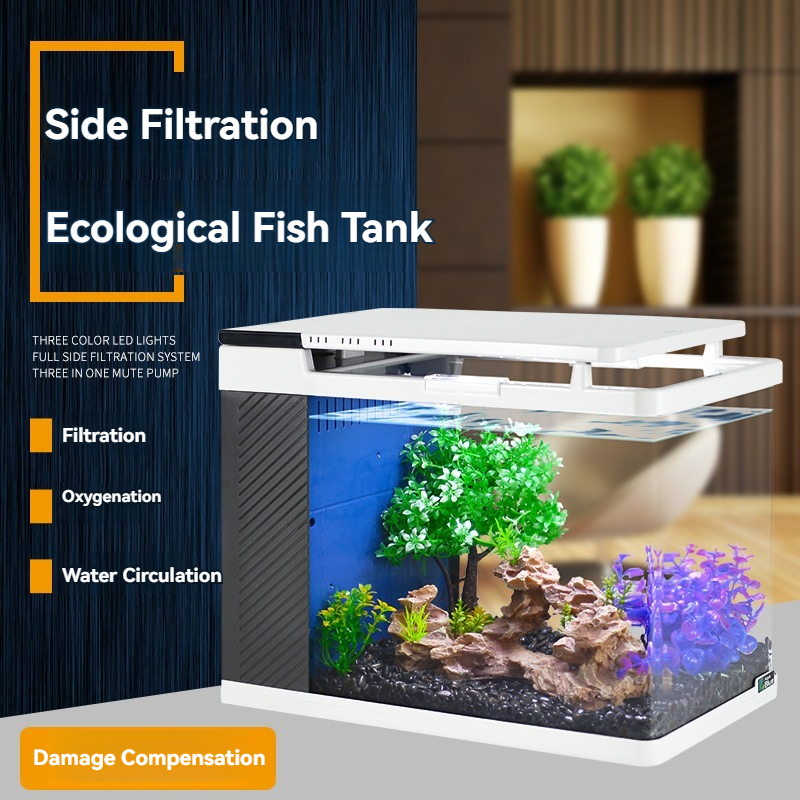 aquarium with filter for turtles