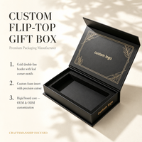 Emballage personnalisé en carton rigide en forme de livre noir UV, boîtes d'emballage magnétiques pour cartes de crédit VIP, boîtes cadeaux avec insert