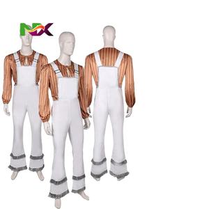 Costume de cosplay rétro des années 70 ABBA Bjorn Ulvaeus, costume de fantaisie pour homme adulte, déguisement pour Halloween, carnaval, fête - Product Image 1
