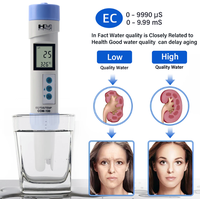Nouveau compteur de qualité de l'eau COM100 EC/TDS/TEMP moniteur de piscine d'aquarium de haute précision détecteur de conductivité stylo testeur de pureté