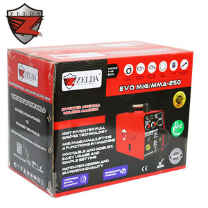 Rivenditore <span class=keywords><strong>4</strong></span> in 1 Full-Bridge <span class=keywords><strong>4</strong></span> IGBT Mig Inverter saldatrici con torce di saldatura MIG/MAG/MMA250 per acciaio - Product Image 6