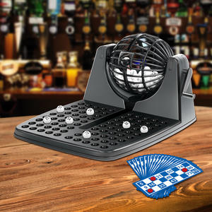 Máquina de juego de <span class=keywords><strong>bingo</strong></span> de escritorio | Lanzamiento automático de bolas | Diversión para reuniones familiares y amigos Juego de beber - Product Image 1