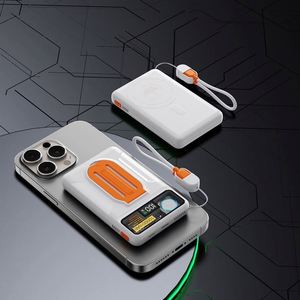 พาวเวอร์แบงค์ไร้สายแม่เหล็กแบบกันน้ำ รุ่นบางเฉียบ ชาร์จเร็ว ปี 2025 ความจุ 10000 มิลลิแอมป์ สำหรับโทรศัพท์ 16 Pro - Product Image 4