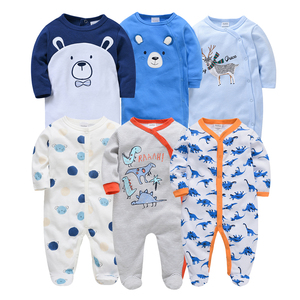 Mono de bebé con estampado personalizado al por mayor, pelele para niños y niñas, ropa de bebé - Product Image 2