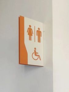 Panneau <span class=keywords><strong>de</strong></span> <span class=keywords><strong>porte</strong></span> numérique moderne en acrylique personnalisé pour hôtel, avec numéro <span class=keywords><strong>de</strong></span> maison et plaque signalétique durable - Product Image 3