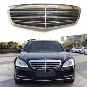 Rejilla Delantera para Mercedes-Benz Clase S W221 09-12 AMG, Repuesto de Parachoques Delantero ABS - Product Image 1