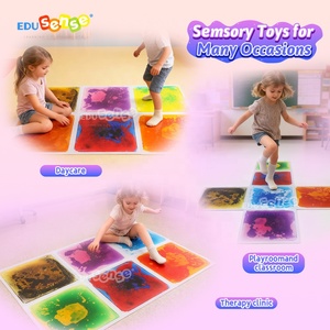 Giocattolo Educativo Sensoriale EDUsense per Bambini, Lettere dell'Alfabeto in EVA Liquida e Mobile, Montessori per Asilo e Scuola Materna - Product Image 6