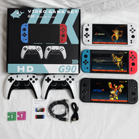 La nouvelle console de jeu portable G90 avec écran IPS de 7 pouces et processeur quadricœur est conçue pour les consoles de jeux vidéo rétro