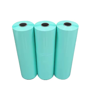 Film de protection flexible en PP vert pour usage industriel, largeur 500 mm, transparent, impression UV, longueur et largeur personnalisables pour l'agriculture - Product Image 1