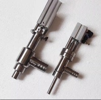 Tête de remplissage pneumatique automatique en acier inoxydable pour ligne de production de boissons, 12 buses de remplissage interchangeables pour huile et plastique AOC