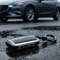 Funda para Llave de Mazda CX5 con Llavero, Carcasa Protectora para Llaves Mazda 3 6 CX-5 CX-9 CX-30 CX-50 CX-90 MX-5 Miata CX-70
