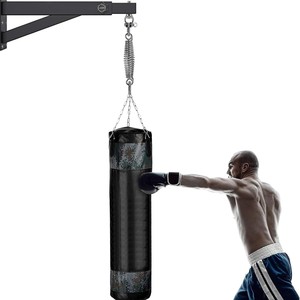 Support mural pour sac de <span class=keywords><strong>boxe</strong></span> XLAN, support de sac perforé robuste, adapté aux salles de sport à domicile, à l'intérieur et à l'extérieur - Product Image 6