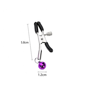 Yetişkin Ürünleri Göğüs Klipsi Çanlı Flört Bondaj SM Araçları Meme Ucu Stimülasyonu için Seks Oyuncakları - Product Image 4