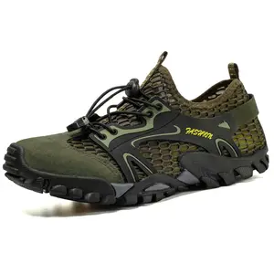 OEM ODM scarpe da trekking a rete cava all'ingrosso personalizzate da esterno antiscivolo scarpe da acqua in gomma EVA