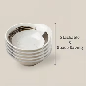 Tazón Pequeño de Cerámica Japonesa Blanca Tonsui para Comida, Diseño para Tapas, Proveedores al por Mayor - Product Image 3