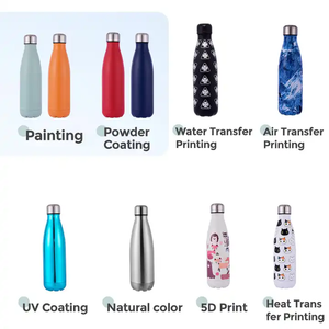 Bouteilles d'eau isothermes personnalisées en acier inoxydable 304 à double paroi de 1 L pour le sport, vente en gros - Product Image 6