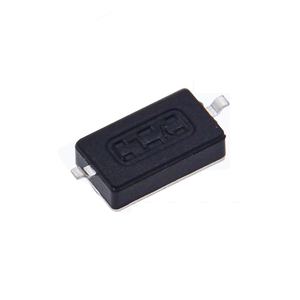 Interruptor táctil SMD de 3x6x2.5mm, 2 pines, actuador plano, tipo émbolo blanco 1 para controles remotos (en rollo y en cinta) - Product Image 5