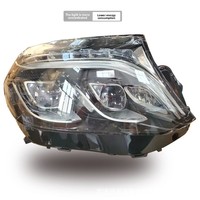Kit de modernisation des phares conformes aux normes européennes pour Mercedes Benz GLS X166 16-19, de phares classiques à LED, assemblage de modification de feux avant de voiture