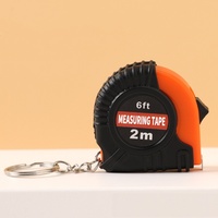 Cinta Métrica Retráctil Personalizada con Logotipo, Llavero, Mini Cinta Métrica, Regalo Promocional para Eventos Corporativos y Aniversarios, Venta al Por Mayor