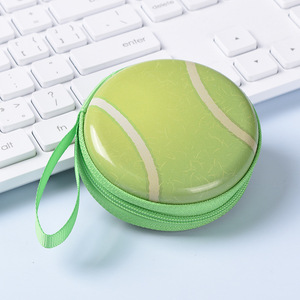 Atacado Crianças Portable Earphone Key Storage Bag Mini Carteira Com Sport Soccer Ball Impressão Zipper Coin Purse - Product Image 6