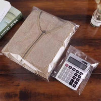Bolsas Autoadhesivas para Camisetas de Alta Calidad, Duraderas, Transparentes, Reciclables, Impresas con Serigrafía, Tamaños Personalizados, Material OPP, Embalaje para Ropa