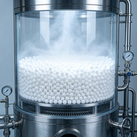 Alumine activée : Prix, Fournisseurs, Dessiccant, Granulométrie 46 mm, 25 kg