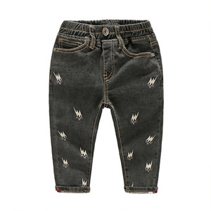 Nouveau style chinois, vente en gros de vêtements pour enfants, pantalons en jean pour filles - Product Image 2