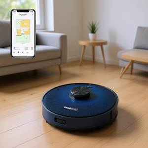 Aspiradora Robótica GeekSmart L7, 2700 Pa de Succión, Navegación LDS, Control por Aplicación Wi-Fi, Limpieza del Hogar - Product Image 2