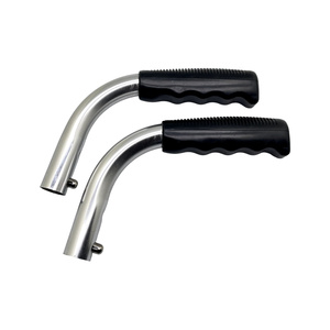 Nuevo Producto: Juego de Empuñaduras Traseras Resistentes de Grado Médico para Silla de Ruedas con Empuñadura de Repuesto para el Cuidado de Pacientes, Seguridad en el Baño - Product Image 1