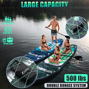 Tabla de paddle surf inflable Upwell de 10'6" x 32" x 6" con bomba y accesorios para aguas oceánicas - Product Image 2