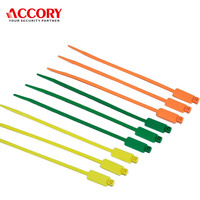 Attaches de câble d'identification en plastique, en nylon coloré, fermeture éclair électrique, étiquettes de 7.9 pouces, marqueur d'étiquette, attaches de câble