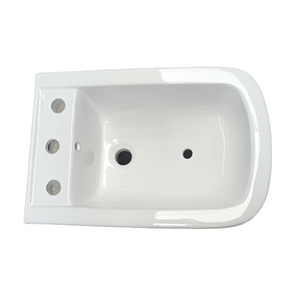 Conjunto de Inodoro y Bidé de Cerámica con 3 Orificios para Baño, Argentina - Product Image 4
