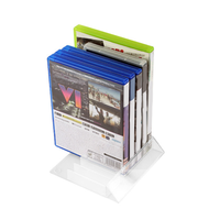Support de rangement multi-jeux 8-en-1 pour PS5/PS4/PS3/PS2/PSP/PSV/Wii/Xbox, présentoir vertical pour CD, support universel pour jeux