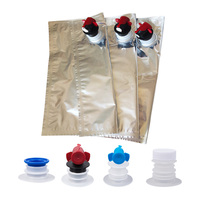Aangepaste BIB-zak 5kg aluminiumfoliezak voor verpakking van vloeibare koffie, sap, wijn, vloeistofzak, aseptische zak