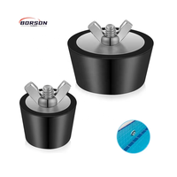 Bouchon d'hiver pour piscine, boulons en acier inoxydable, bouchon en caoutchouc, bouchon en caoutchouc pour piscine, bouchon anti-gel pour tuyau d'hiver