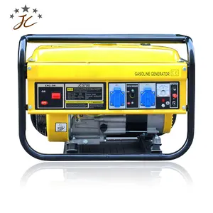 Taizhou JC 3000W 2023 hot sell gasoline engine generator four-stroke single cylinder air-cooled recoil gasoline generator