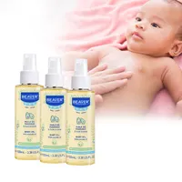 Private Label Baby Huidverzorging Avocado-olie Kruiden Hydraterende Baby Massage Olie Vegan Geur Gratis Baby Olie