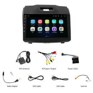Reproductor Multimedia para coche Isuzu, <span class=keywords><strong>DMAX</strong></span>, Chevrolet S10, 2015, 2016, 2017, 2018, Android, Radio Estéreo, DVD, navegación GPS - Product Image 3