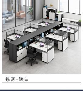 Cabines de bureau durables au design moderne Postes de travail à cloison simple Meubles pour immeubles de bureaux ou maisons Prix - Product Image 6