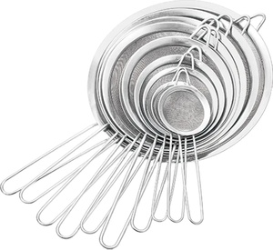 Kim loại thép không gỉ công cụ nhà bếp lưới tốt trà lọc colander lọc dầu với xử lý bột sifter sàng cho thực phẩm sử dụng - Product Image 1